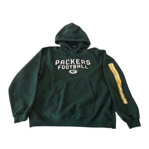 GREEN BAY PACKER REEBOK HOODIE  size medium